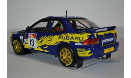 Subaru Impreza 1996 555 #13 P.BourneG.Vincent Rally Australia, масштабная модель, Sunstar, 1:18, 1/18