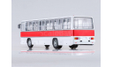 Ikarus-260 городской , бело - красный, масштабная модель, 1:43, 1/43, Советский Автобус