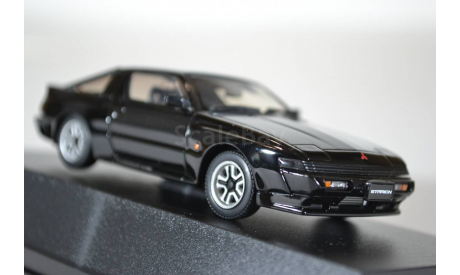 Mitsubishi Starion GSR-VR 1988 black, масштабная модель, AOSHIMA, scale43