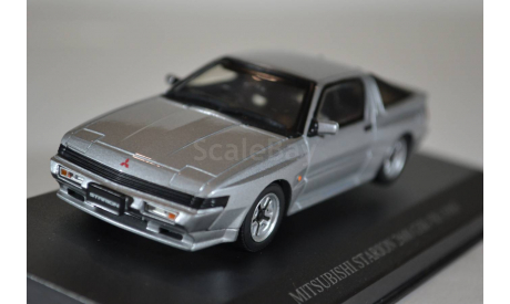 Mitsubishi Starion GSR-VR 1988 Silver, масштабная модель, AOSHIMA, scale43