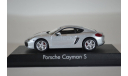 PORSCHE Cayman S (981C) 2013 серебристый, масштабная модель, Norev, 1:43, 1/43