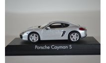 PORSCHE Cayman S (981C) 2013 серебристый, масштабная модель, Norev, 1:43, 1/43