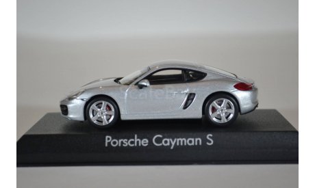 PORSCHE Cayman S (981C) 2013 серебристый, масштабная модель, Norev, 1:43, 1/43