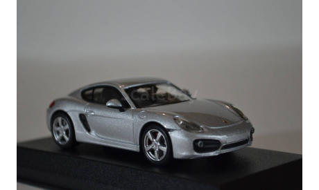 PORSCHE Cayman S (981C) 2013 серебристый, масштабная модель, Norev, 1:43, 1/43