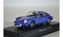 PORSCHE 911S 2.4 1973 синий, масштабная модель, Norev, 1:43, 1/43