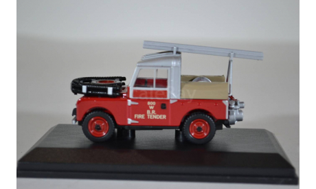 LAND ROVER 88 Fire Appliance British Rail 1955 (пожарный пикап), масштабная модель, Oxford, 1:43, 1/43