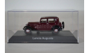 LANCIA Augusta 1939 красный черный, масштабная модель, Norev, scale43