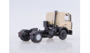 МАЗ-5432 (бежевый) с полуприцепом НЕФАЗ-96742, масштабная модель, 1:43, 1/43, Автоистория (АИСТ)