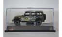 JEEP Wrangler 4x4 Unlimited U.S.Army Edition 5-дв. (Hard Top) 2014 зеленый, масштабная модель, Greenlight Collectibles, scale43