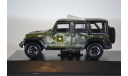 JEEP Wrangler 4x4 Unlimited U.S.Army Edition 5-дв. (Hard Top) 2014 зеленый, масштабная модель, Greenlight Collectibles, scale43