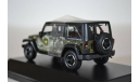 JEEP Wrangler 4x4 Unlimited U.S.Army Edition 5-дв. (Hard Top) 2014 зеленый, масштабная модель, Greenlight Collectibles, scale43