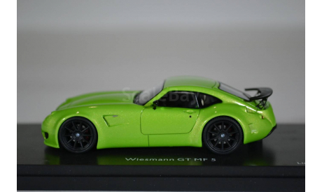 WIESMANN GT MF5 Coupe 2010 зеленый мет, масштабная модель, Schuco, scale43