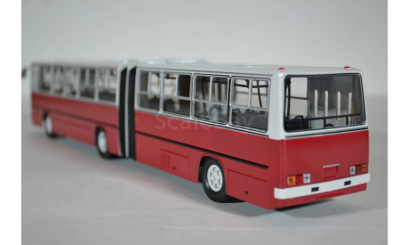 Ikarus-280.33 красно-белый, масштабная модель, сова, scale43