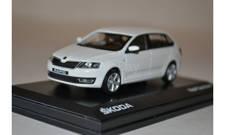 Skoda Rapid Spaceback (66264E), масштабная модель, Abrex, scale43, Škoda