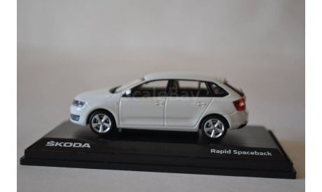 Skoda Rapid Spaceback (66264E), масштабная модель, Abrex, scale43, Škoda