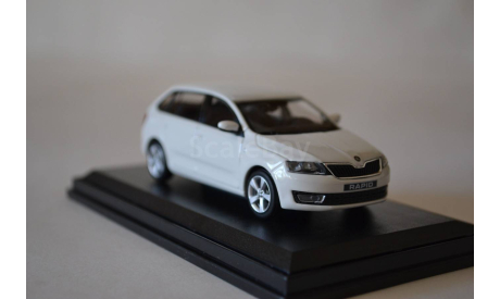 Skoda Rapid Spaceback (66264E), масштабная модель, Abrex, scale43, Škoda