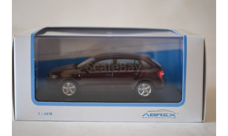 Skoda Rapid Spaceback (66264T), масштабная модель, Abrex, scale43, Škoda
