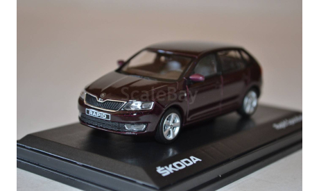 Skoda Rapid Spaceback (66264T), масштабная модель, Abrex, scale43, Škoda