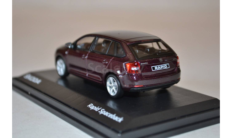 Skoda Rapid Spaceback (66264T), масштабная модель, Abrex, scale43, Škoda