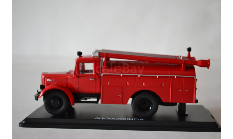 АЦ 30 (205) красн, масштабная модель, МАЗ, Start Scale Models (SSM), 1:43, 1/43