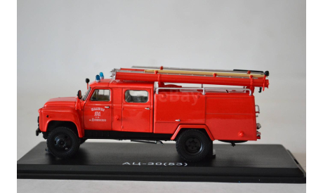 АЦ 30 (53) ДПД, масштабная модель, ГАЗ, 1:43, 1/43