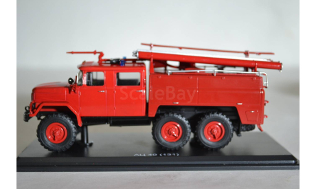 АЦ 40 (131) (1075), сборная модель автомобиля, ЗИЛ, Start Scale Models (SSM), scale43