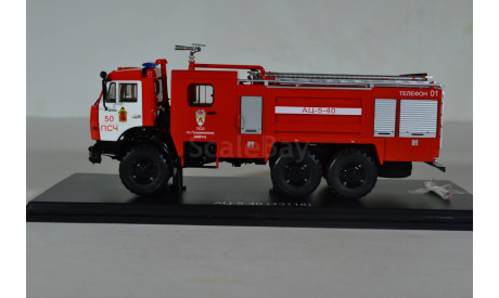 АЦ 5-40 (43118), масштабная модель, КамАЗ, 1:43, 1/43