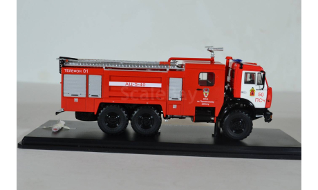 АЦ 5-40 (43118), масштабная модель, КамАЗ, 1:43, 1/43
