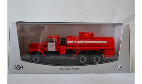 АЦ 8,5 (255Б) красный, масштабная модель, КрАЗ, Start Scale Models (SSM), 1:43, 1/43