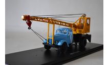 АК 75 (164) голубой_жёлтый, масштабная модель, ЗИЛ, Start Scale Models (SSM), 1:43, 1/43