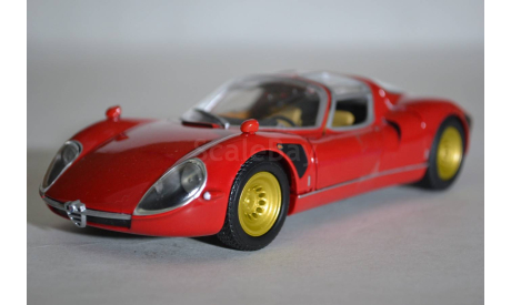 Alfa Romeo Tipo 33 (187417), масштабная модель, WhiteBox, scale24