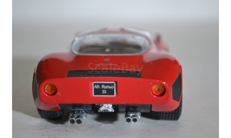Alfa Romeo Tipo 33 (187417), масштабная модель, WhiteBox, scale24