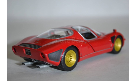 Alfa Romeo Tipo 33 (187417), масштабная модель, WhiteBox, scale24