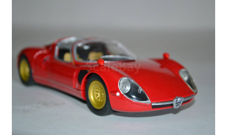 Alfa Romeo Tipo 33 (187417), масштабная модель, WhiteBox, scale24