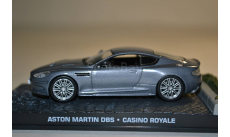 Aston Martin DBS (007 Casino Royale), сборная модель автомобиля, Ge Fabbri, scale43