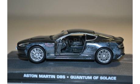 Aston Martin DBS (007 Quantum of solace ), сборная модель автомобиля, Ge Fabbri, scale43