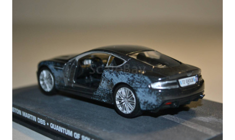 Aston Martin DBS (007 Quantum of solace ), сборная модель автомобиля, Ge Fabbri, scale43