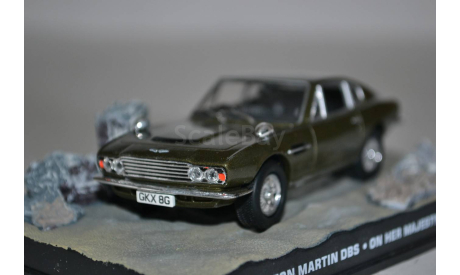 Aston Martin DBS (On Her MajestyS Secret Service), сборная модель автомобиля, Ge Fabbri, scale43