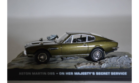 Aston Martin DBS (On Her MajestyS Secret Service), сборная модель автомобиля, Ge Fabbri, scale43