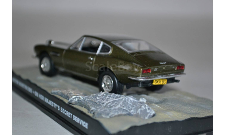 Aston Martin DBS (On Her MajestyS Secret Service), сборная модель автомобиля, Ge Fabbri, scale43