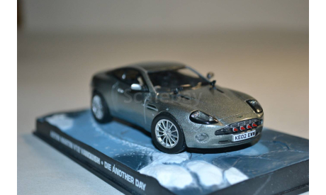 Aston Martin V12 Vanquish (007 Die Another Day ), сборная модель автомобиля, Ge Fabbri, scale43