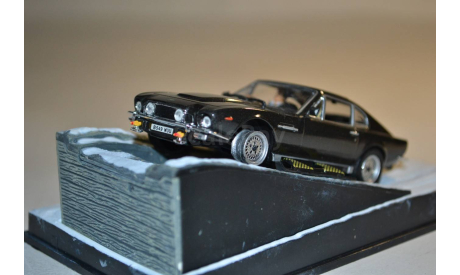 Aston Martin V8 Vantage (007 The living daylights), сборная модель автомобиля, Ge Fabbri, scale43