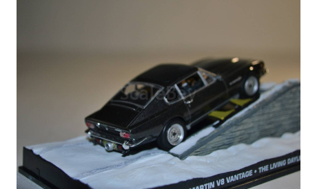 Aston Martin V8 Vantage (007 The living daylights), сборная модель автомобиля, Ge Fabbri, scale43