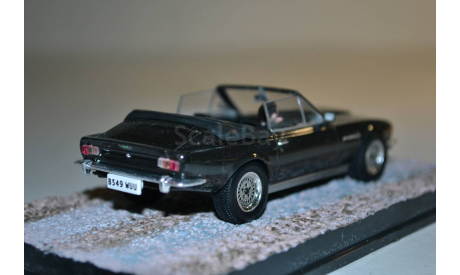 Aston Martin V8 Vantage cab. (007 The living dayligths), сборная модель автомобиля, Ge Fabbri, scale43
