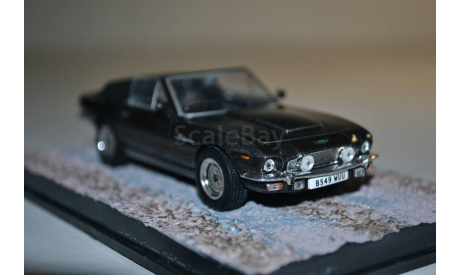 Aston Martin V8 Vantage cab. (007 The living dayligths), сборная модель автомобиля, Ge Fabbri, scale43