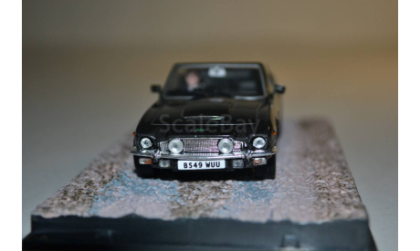 Aston Martin V8 Vantage cab. (007 The living dayligths), сборная модель автомобиля, Ge Fabbri, scale43