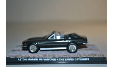 Aston Martin V8 Vantage cab. (007 The living dayligths), сборная модель автомобиля, Ge Fabbri, scale43