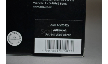 Audi A3 (50700), масштабная модель, Schuco, scale43