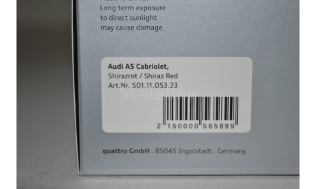 Audi A5 Cabriolet 053.23, масштабная модель, Minichamps, scale43