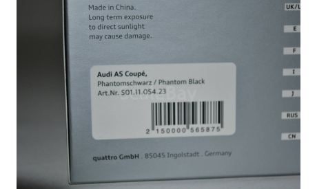Audi A5 Coupe (054.23), масштабная модель, Minichamps, scale43